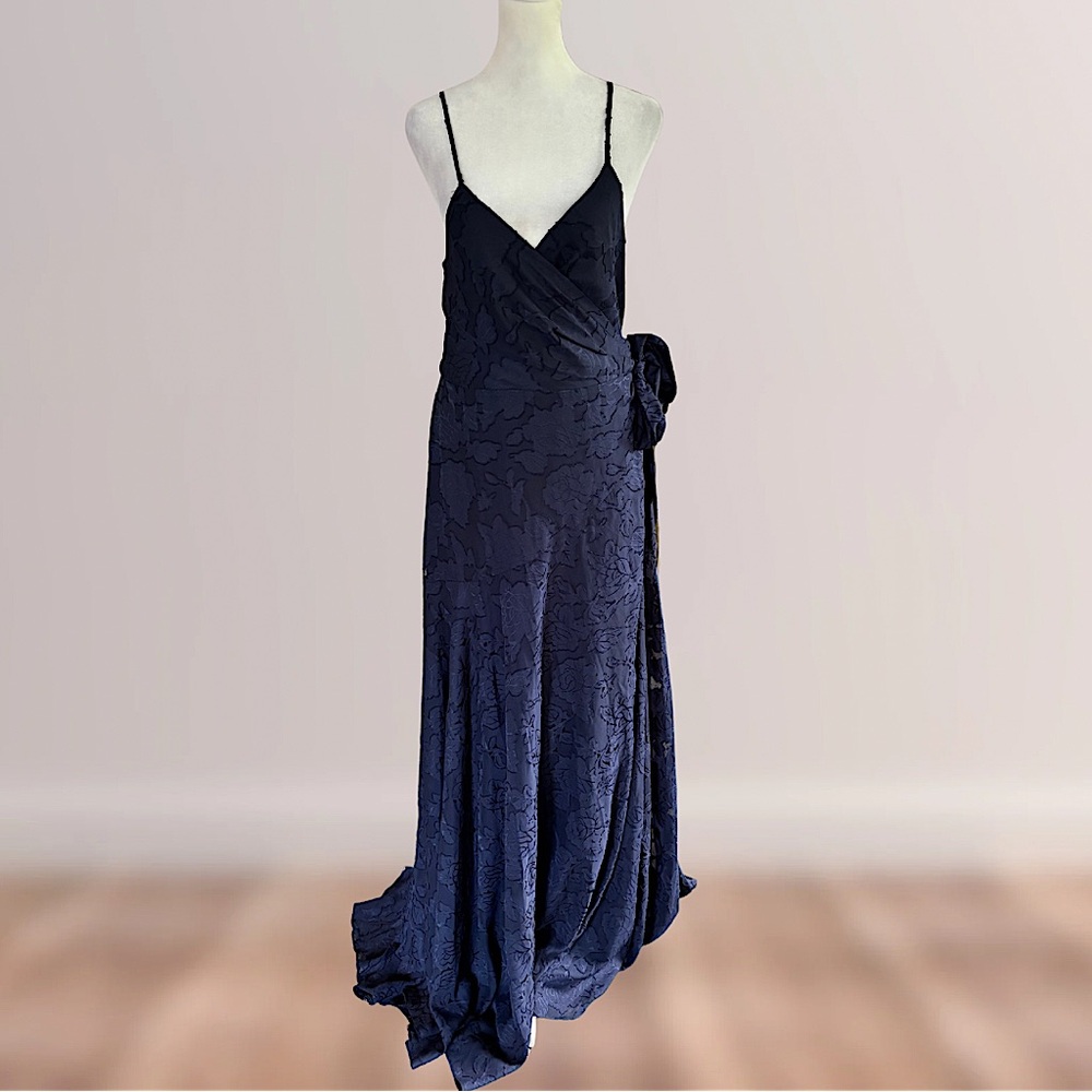 Hutch Anthropologie Alden Midnight Floral Gown